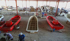 Yamaha Mozambique Boat Construction